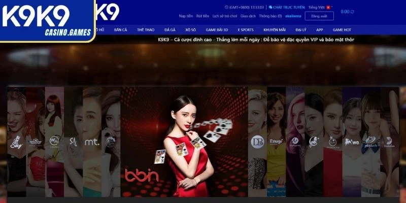 Khám phá sảnh Casino K9K9